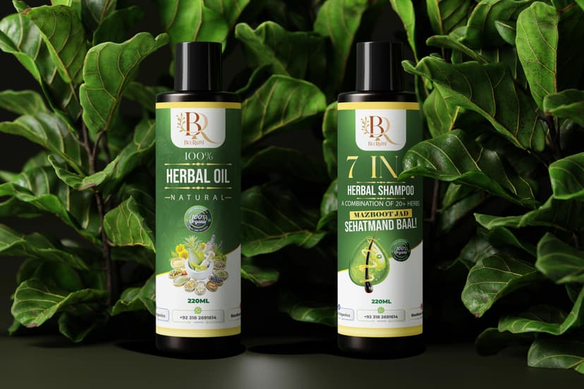 BeeRoot Herbal Hair Oil + Shampoo Perfect Combo For Hair Care
